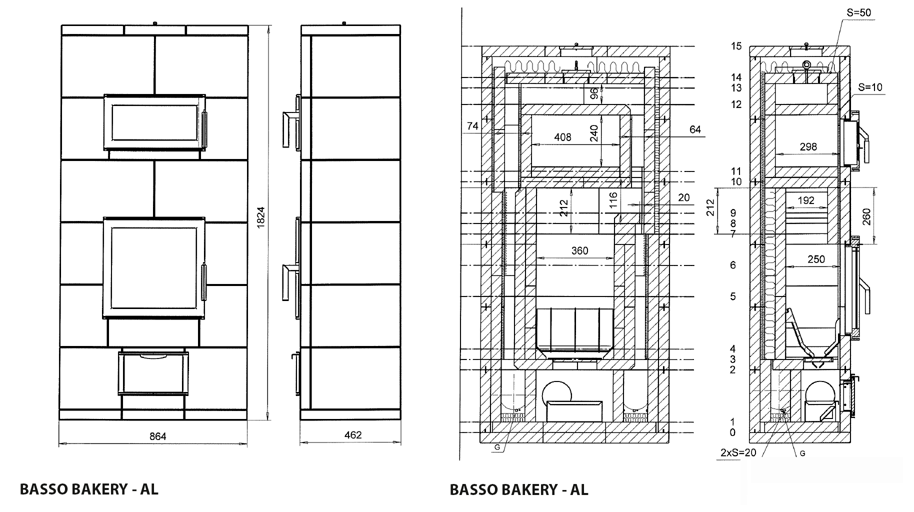 Basso-Bakery-alaliitoksella-mitat-b - Unelmauunit Basso Bakery alaliitoksella mitat