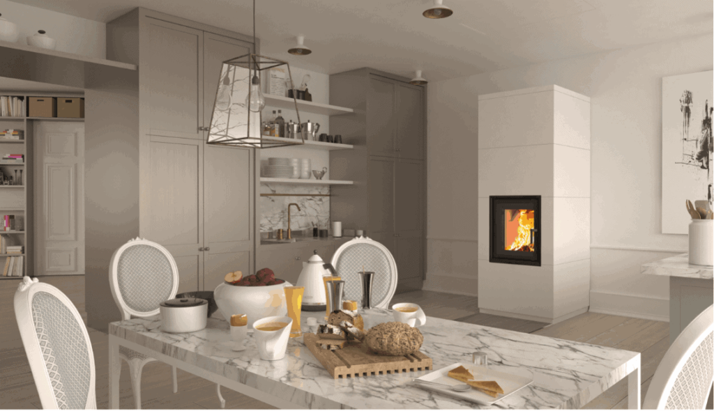 Camina-S22 GO-line varaava takka | Camina-S22 GO-line heat-storing fireplace