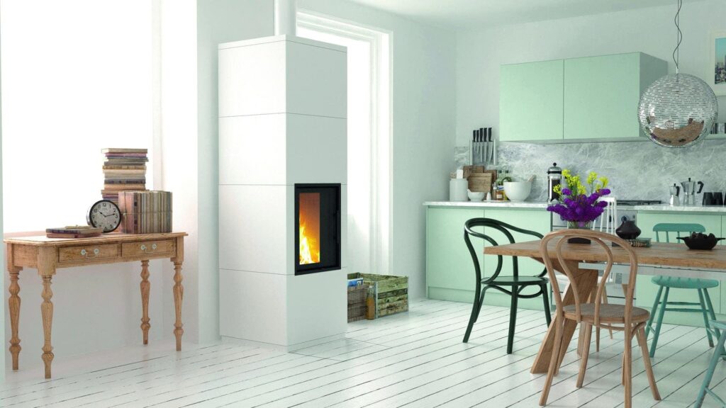 Camina-S24 GO-line varaava takka | Camina-S24 GO-line heat-storing fireplace