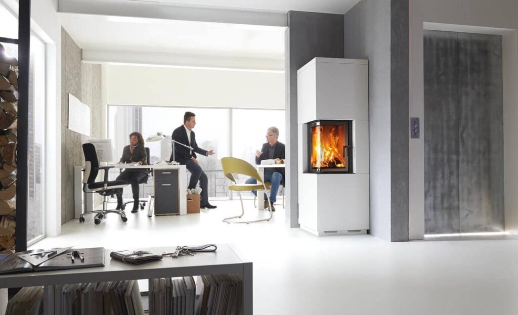 Camina S3 takka puolivaraava kiertoilmatakka | Camina S3 fireplace