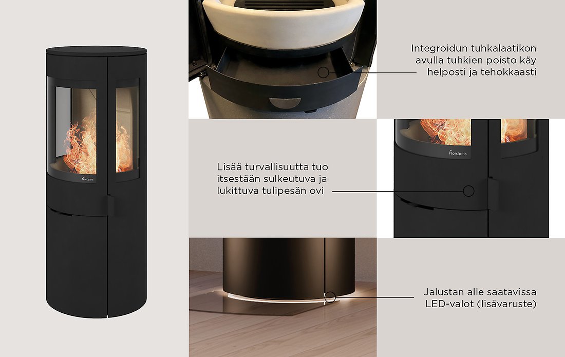 Nordpeis Origo kamiina | Nordpeis Origo stove