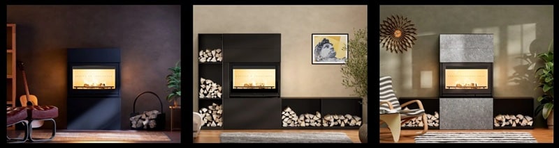 Contura MyCube kiertoilmatakat | Contura MyCube stoves