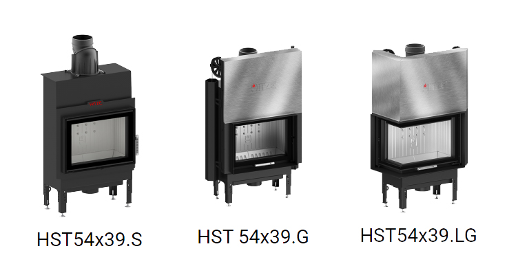 Hitze-HST54x39-takkasydanmallit-fireplace-insert-models - Unelmauunit Hitze HST -takkasydänmallit | Hitze HST fireplace insert models