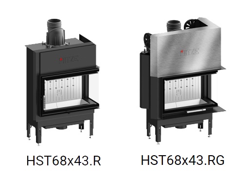 Hitze-HST68x43-takkasydanmallit-fireplace-insert-models-2 - Unelmauunit Hitze HST -takkasydänmallit | Hitze HST fireplace insert models