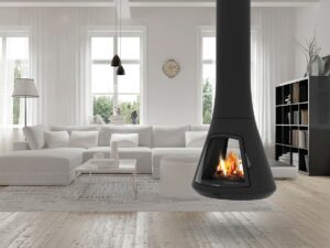 JC Bordelet Calista 917 design-takka | JC Bordelet Calista 917 design fireplace