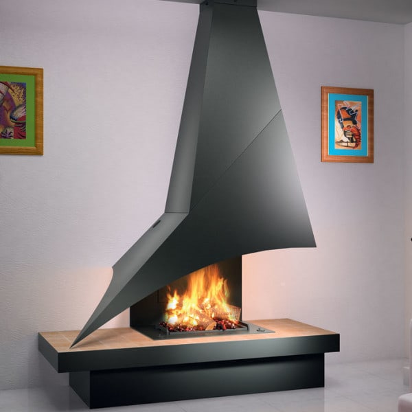 JC Bordelet Elisa 981 design-takka | JC Bordelet Elisa 981 design fireplace