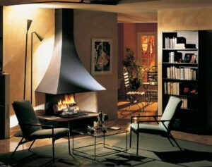 JC Bordelet Julietta 985 design-takka | JC Bordelet Julietta 985 design fireplace