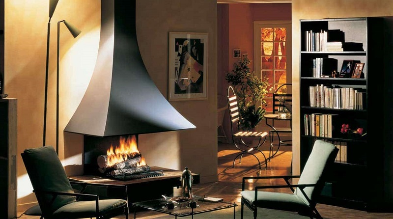 JC Bordelet Julietta 985 design-takka | JC Bordelet Julietta 985 design fireplace