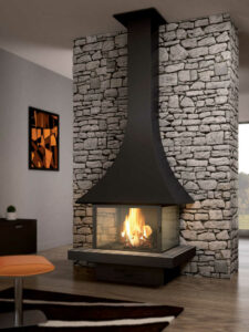 JC Bordelet Julietta 985 design-takka seinämalli | JC Bordelet Julietta 985 design fireplace wall model