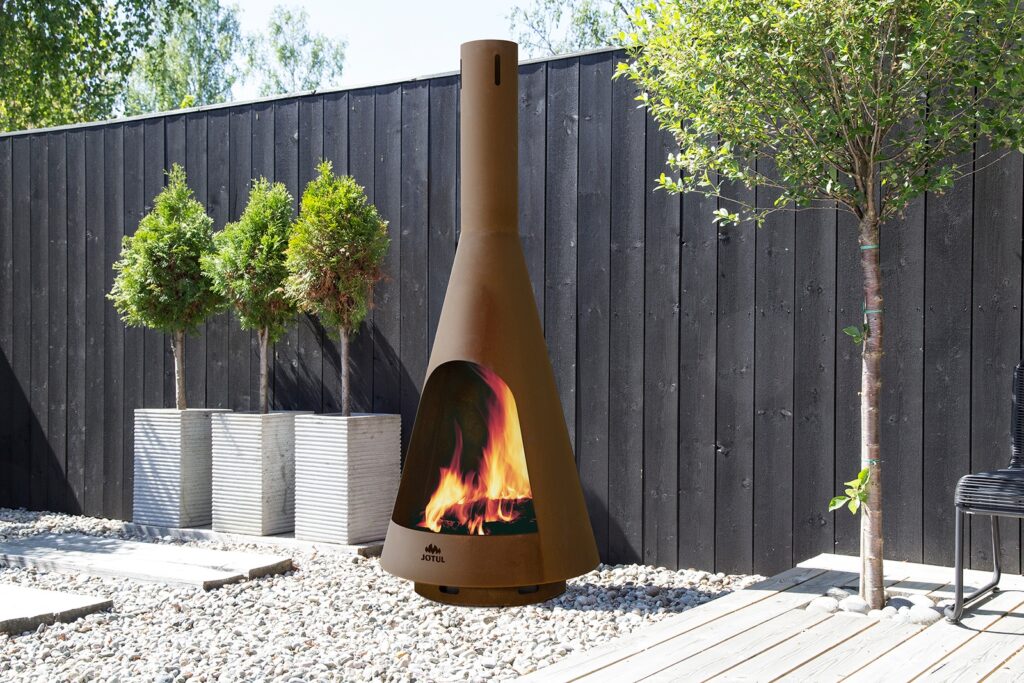 Jøtul Frøya -ulkotakka | Jøtul Frøya outdoor fireplace