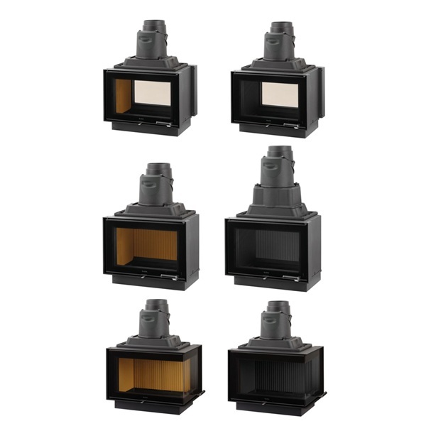 Leda Fina -takkasydänmallit | Leda Fina fireplace insert models