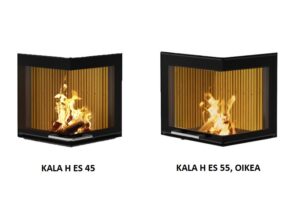 Leda_kala-h-es-takkasydanmallit-fireplace-insert-models-1 - Unelmauunit Leda Kala H ES -takkasydänmallit | Leda Kala H ES fireplace insert models