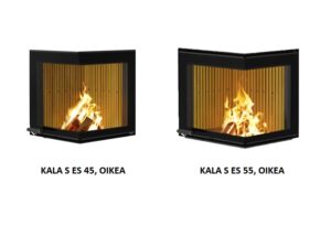 Leda_kala-s-es-takkasydanmallit-fireplace-insert-models - Unelmauunit Leda Kala S ES -takkasydänmallit | Leda Kala S ES fireplace insert models