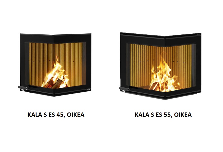 Leda Kala S ES -takkasydänmallit | Leda Kala S ES fireplace insert models