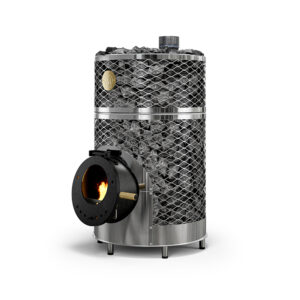 Loyly-IKI-puukiuas-sauna-stove – Unelmauunit | Takkahuone Helsinki Löyly-IKI puukiuas | Löyly-IKI wood-burning sauna heater