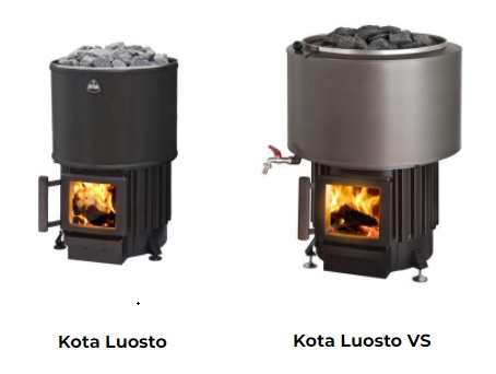 Narvi Kota Luosto -kiuasmallit | Narvi Kota Luosto sauna heater models