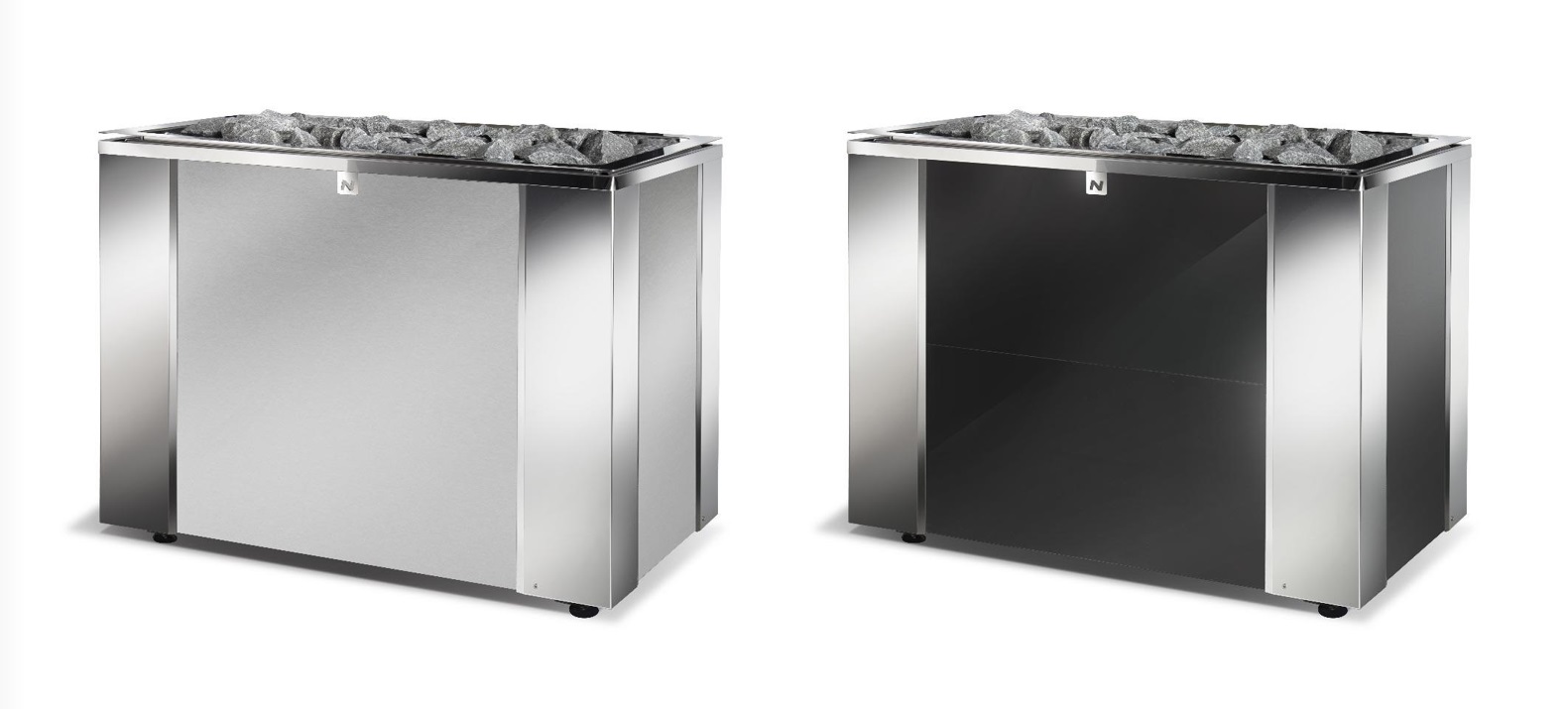 Narvi Style Pro -sähkökiuasmallit 18–33 kW | Narvi Style Pro electrical sauna heater models 18–33 kW