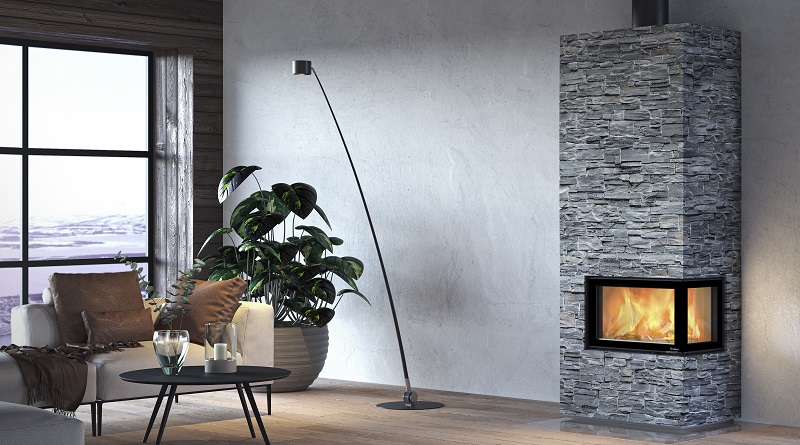 Nordpeis Davos A Stone kiertoilmatakka | Nordpeis Davos A Stone fireplace