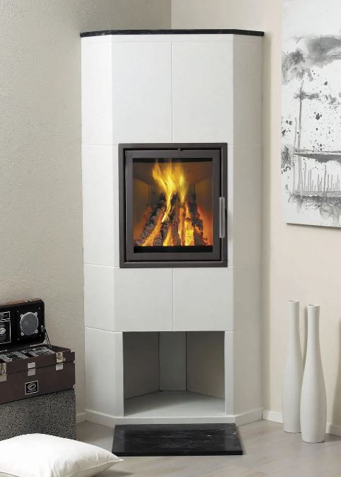 Nordpeis Estoril kulmatakka, kiertoilmatakka tarjoushintaan Nordpeis takka poistomyynti | Nordpeis Estoril high corner fireplace