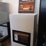 Nordpeis Stockholm matala kiertoilmatakka | Nordpeis Stockholm low fireplace