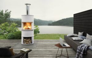 Nordpeis-roma-garden-ulkotakka-outdoor-fireplace-1 - Unelmauunit Nordpeis Roma Garden -ulkotakka | Nordpeis Roma Garden outdoor fireplace