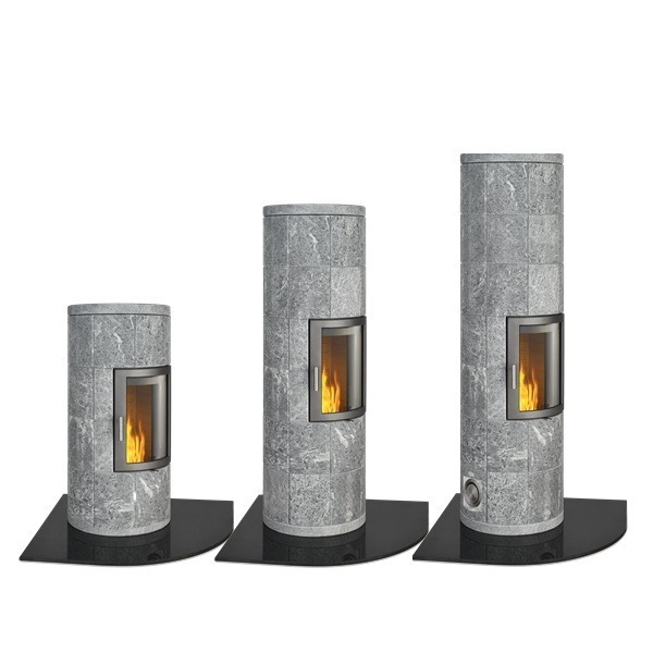 Norsk Kleber Babina vuolukivitakka | Norsk Kleber Babina soapstone fireplace