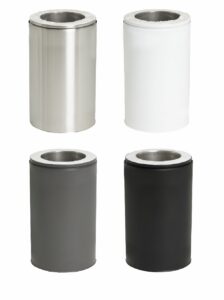 Schiedel Permeter Smooth savupiippu teraspiippu varivaihtoehdot | Schiedel Permeter Smooth steel chimney color options
