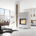 Sovita takka sisustukseen – takka tilanjakajana