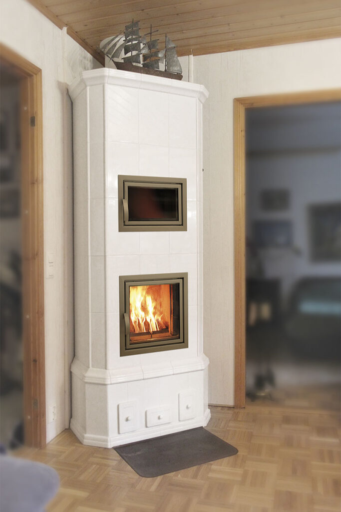 Warma-Uunit Aurora varaava takkaleivinuuni | Warma-Uunit Aurora heat-storing fireplace with baking oven