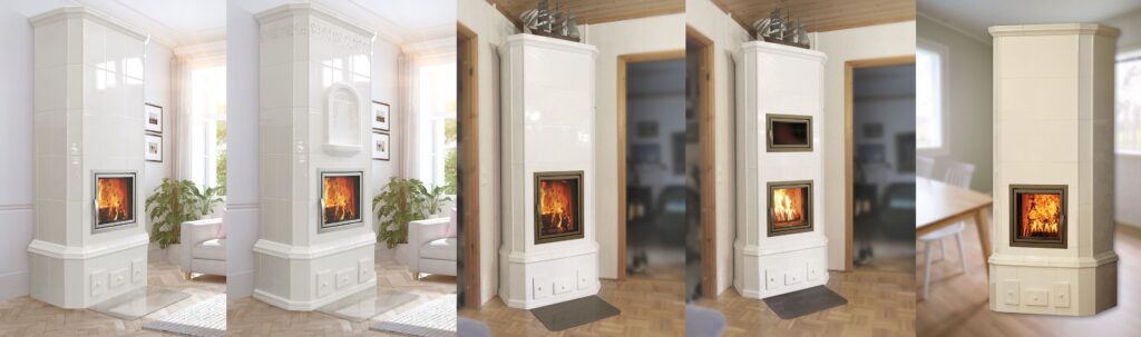 Warma-Uunit Aurora varaava takka | Warma-Uunit Aurora heat-storing fireplace