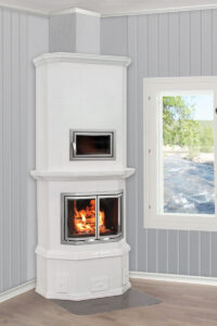 Warma-Uunit Eerika varaava takkaleivinuuni | Warma-Uunit Eerika heat-storing fireplace with baking oven