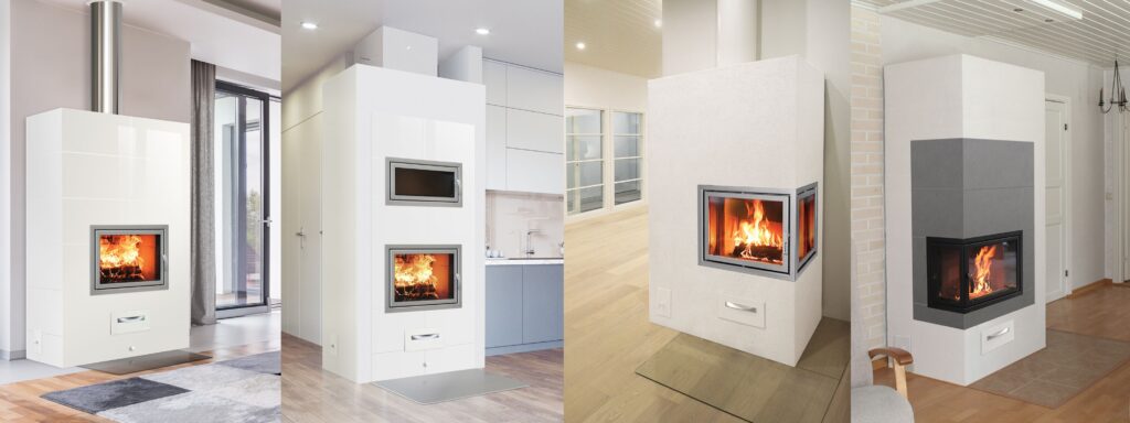 Warma-Uunit Fiona 100 varaava takka | Warma-Uunit Fiona 100 heat-storing fireplace