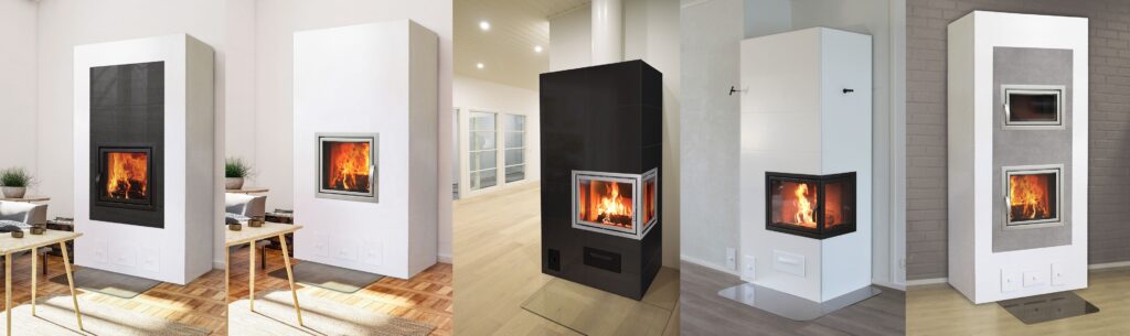 Warma-Uunit Fiona 85 varaava takka | Warma-Uunit Fiona 85 heat-storing fireplace