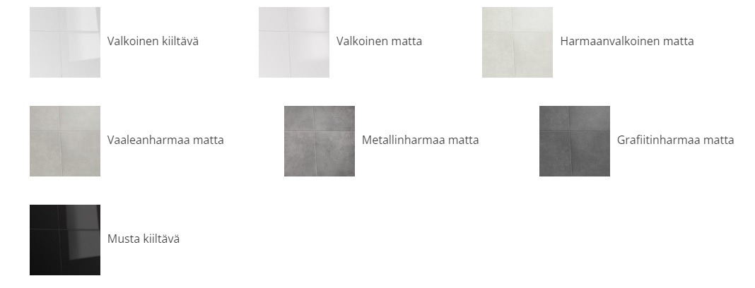 Warma-Uunit-Fiona-kaakelin-värivaihtoehdot-fireplace-tile-options – Unelmauunit | Takkahuone Helsinki Warma-Uunit Fiona kaakelin värivaihtoehdot | Warma-Uunit Fiona fireplace tile options