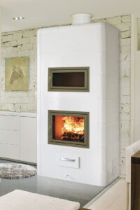 Warma-Uunit Hilda 100 varaava takkaleivinuuni | Warma-Uunit Hilda 100 heat-storing fireplace with baking oven