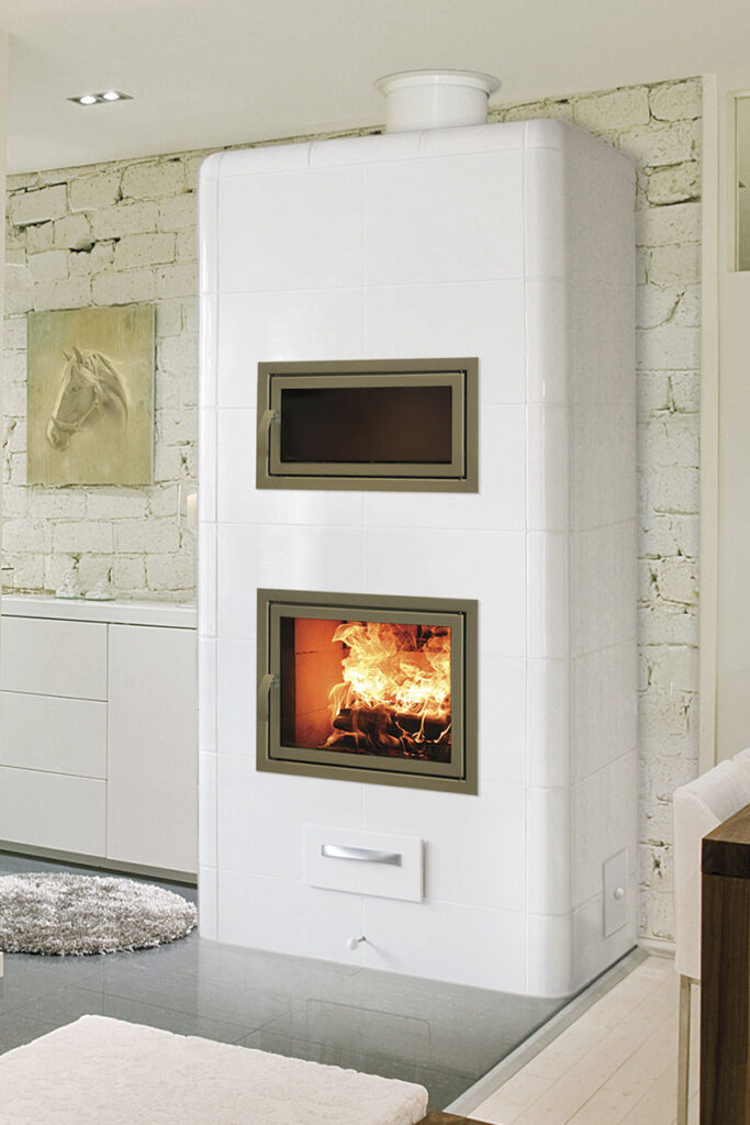 Warma-Uunit Hilda 100 varaava takkaleivinuuni | Warma-Uunit Hilda 100 heat-storing fireplace with baking oven