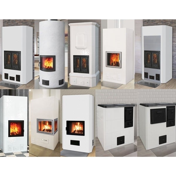 Warma-Uunit Valkea varaavat takat ja puuliedet | Warma-Uunit Valkea heat-storing fireplaces and wood-burning cookers