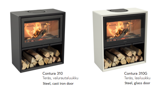 Contura 310 -takkamallit | Contura 310 fireplace models
