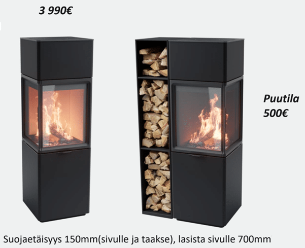 Contura 410 kiertoilmatakka | Contura 410 stove