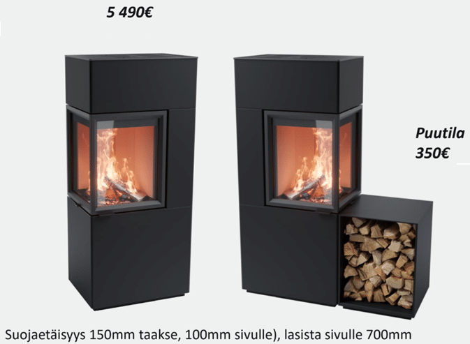 Contura 420 kiertoilmatakka | Contura 420 stove