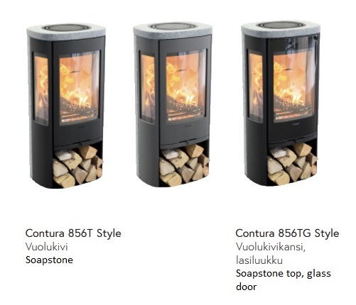 Contura 856T Style -takkamallit | Contura 856T Style stove models