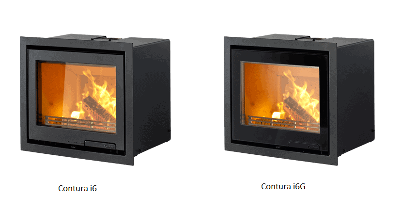 Contura i6 -takkasydänmallit | Contura i6 fireplace insert models