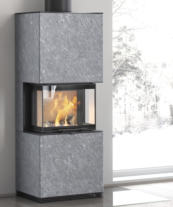 Contura i61T kiertoilmatakka vuolukivipinnalla