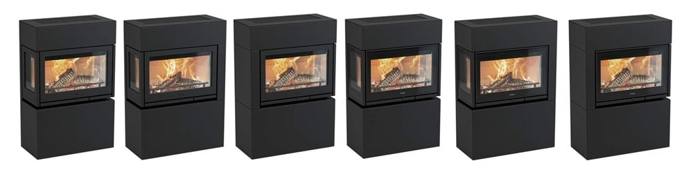 Contura MyCube kiertoilmatakat | Contura MyCube stoves