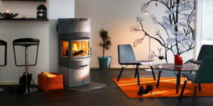 Contura 480 -kiertoilmatakka, vuolukivitakka | Contura 480 soapstone stove