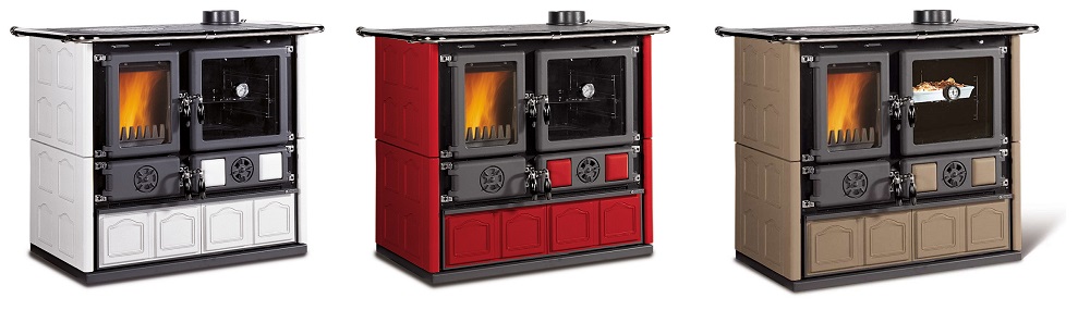 lanordica-rosa-4.0-maiolica-puuhella-woodburning-cooker - Unelmauunit La Nordica Rosa 4.0 Maiolica -puuhellamallit | La Nordica Rosa 4.0 Maiolica woodburning cooker models