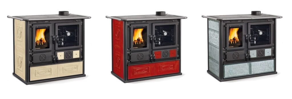 La Nordica Rosa 4.0 -puuhellamallit | La Nordica Rosa 4.0 woodburning cooker models