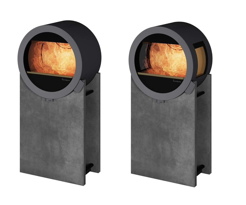 Nordpeis Me Concrete -kamiinamallit | Nordpeis Me Concrete stove models