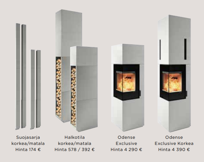 nordpeis-odense-exclusive-takka-kiertoilmatakka-lisavarusteet-stove-accessories-1 - Unelmauunit Nordpeis Odense Exclusive -kiertoilmatakkamallit | Nordpeis Odense Exclusive stove models