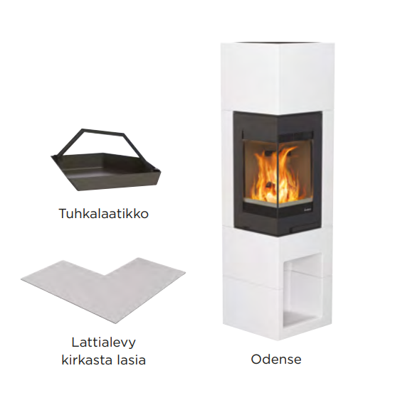 Nordpeis Odense -kiertoilmatakkamallit | Nordpeis Odense stove models